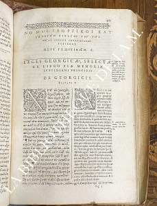 Institutiones Theophilo Antecessore & Promptuarium Iuris Harmeniopolli — édition composite Gothofredus