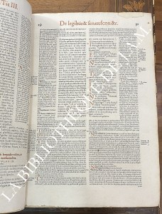 Digestum Vetus Iuris Civilis — Édition de Lyon (1585)