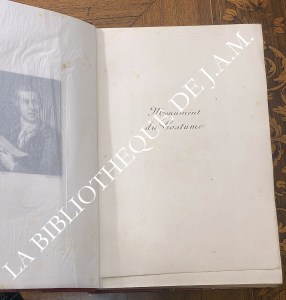 Estampes pour le Monument du Costume gravées par Dubouchet