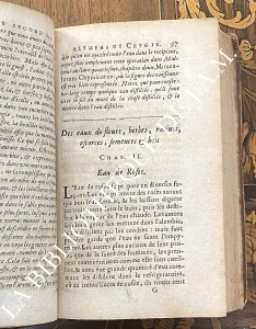 Les Elemens de Chymie, de M. Iean Beguin, Aumosnier du Roy. Reveuz, notez, expliquez, et augmentez, par I.L.D.R.B.IC.E.M