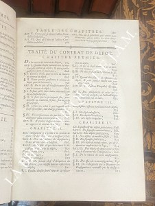 Traités sur différentes matières de droit civil appliquées à l&rsquo;usage du barreau et de jurisprudence française