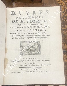 Traités sur différentes matières de droit civil appliquées à l&rsquo;usage du barreau et de jurisprudence française