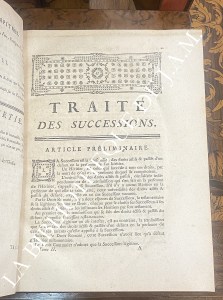 Traités sur différentes matières de droit civil appliquées à l&rsquo;usage du barreau et de jurisprudence française