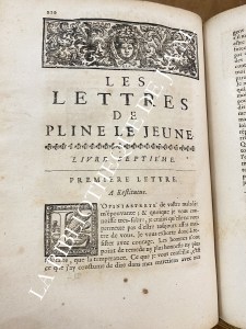 Œuvres de Mr de Sacy — Lettres de Pline le Jeune, Panégyrique de Trajan et Traité de l&rsquo;Amitié.